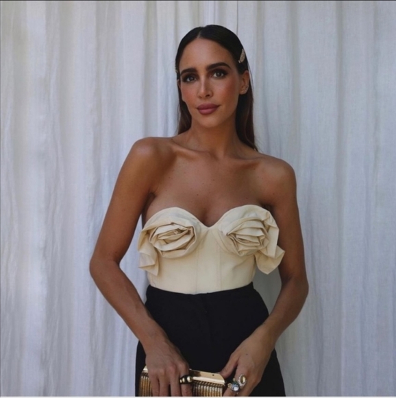 🎈LAST ONE! Zara Limited edition Floral Bustier - Picture 2 of 16